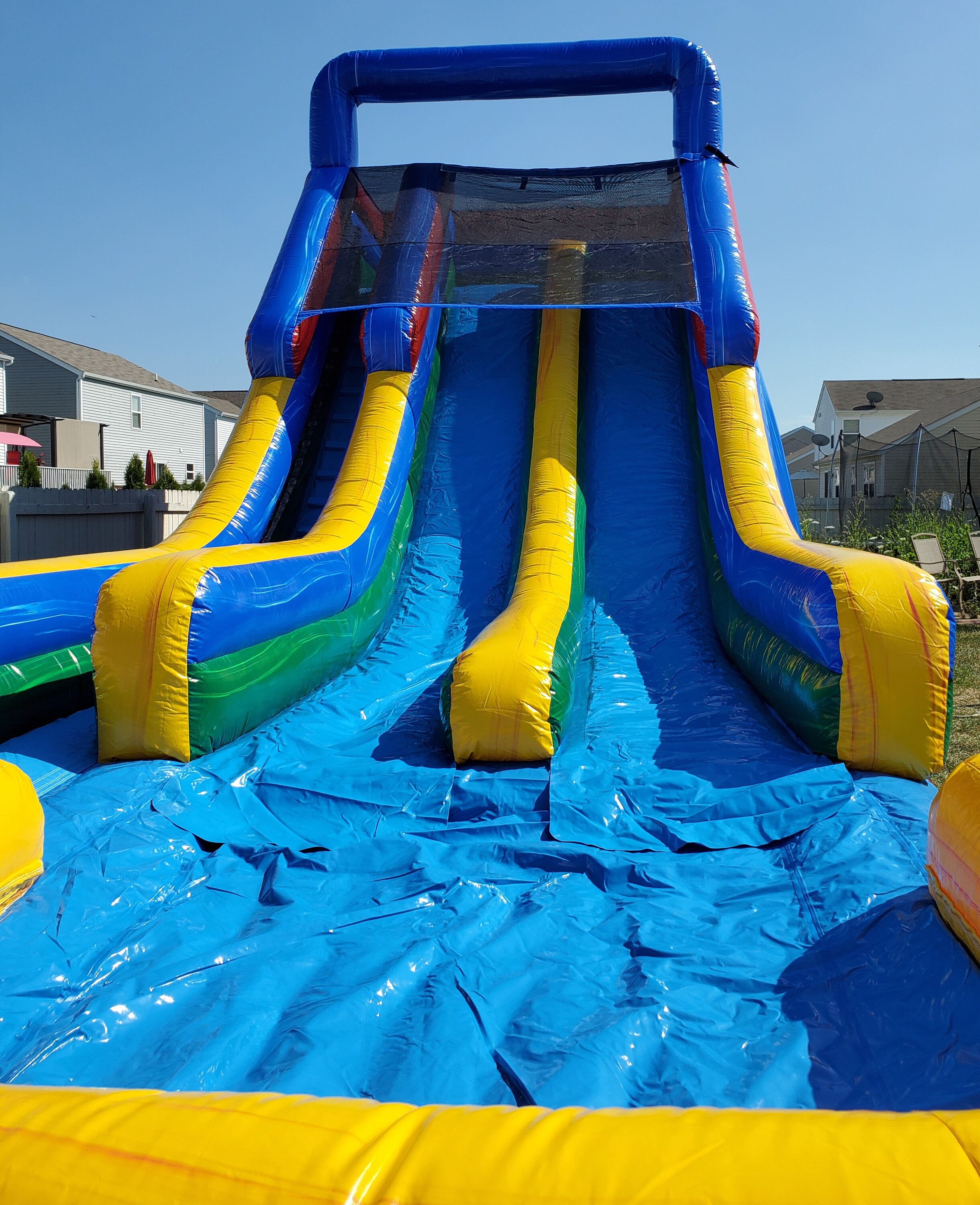 20' Fun Inflatable Dual Slide Ohio Party Bull bounce house rentals